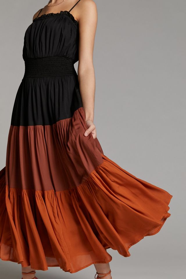 Aletha Tiered Midi Dress #1