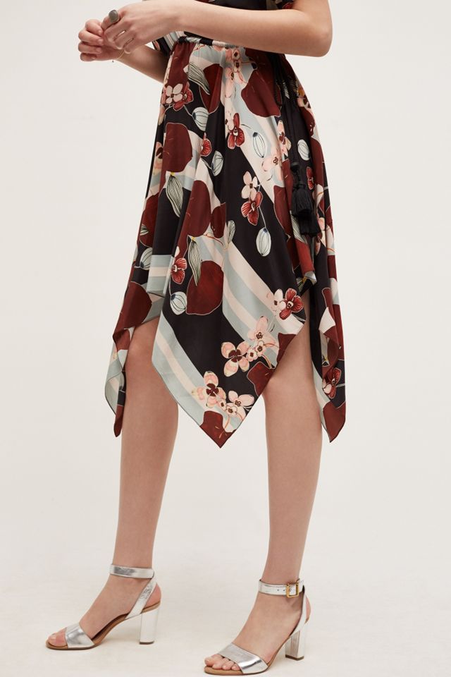 Wrapped Silk Dress #2