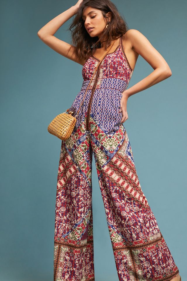 Blythe Printed Jumpsuit | Anthropologie