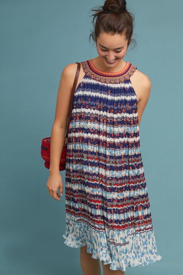 Anthropologie beaded outlet dress