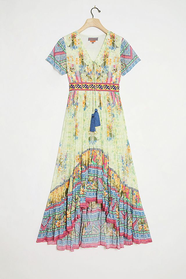 Arianna Floral Hi-Lo Maxi Dress Arianna Floral Hi-Lo Maxi Dress