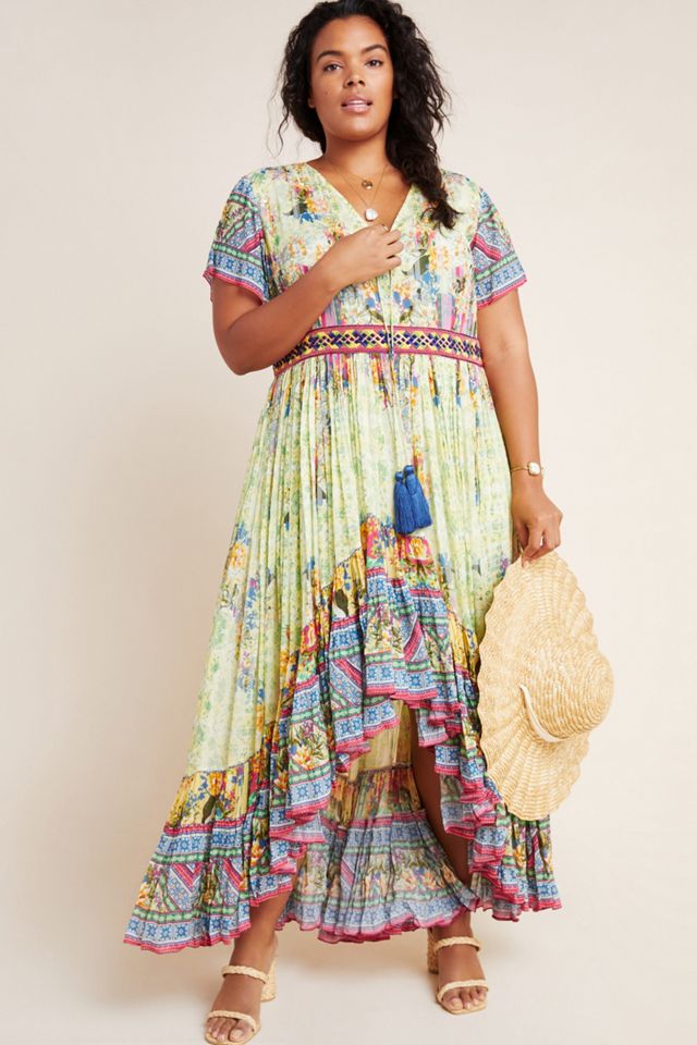 Arianna High-Low Maxi Dress | Anthropologie