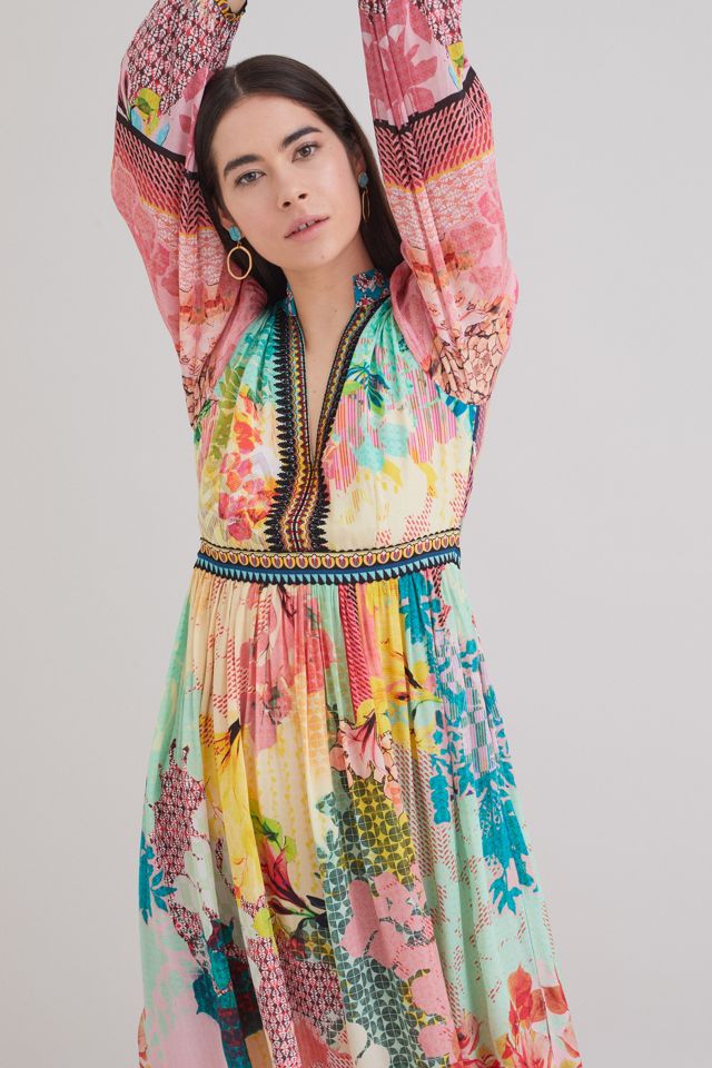 新品 アンソロポロジー Bhanuni by Jyoti マキシ スカート 送込】アンソロポロジー Bhanuni by Jyoti マキシスカートS