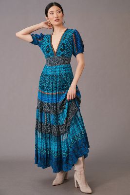 Bhanuni by Jyoti Embroidered Maxi Dress | Anthropologie UK