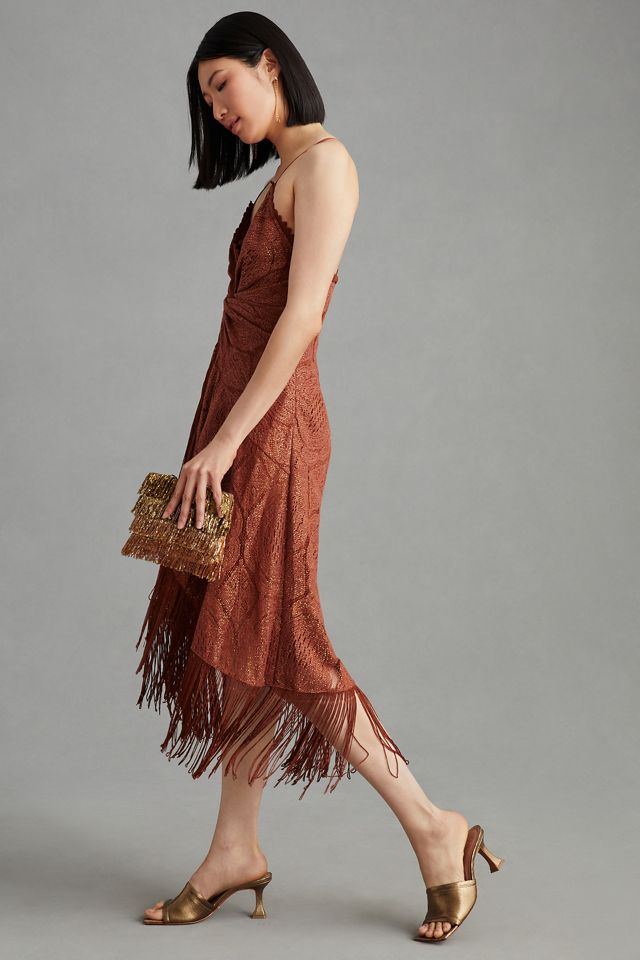 Bhanuni by Jyoti Crochet Fringe Dress #2