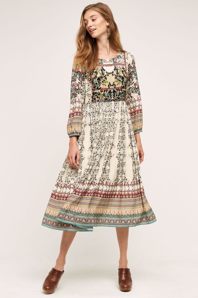 Far Fields Midi Dress