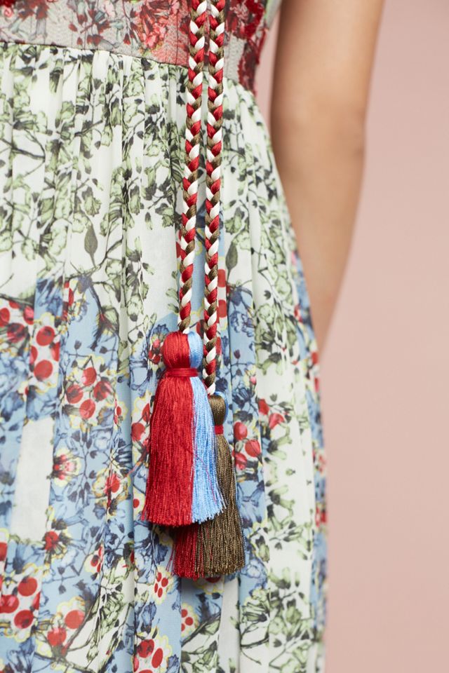 Adelise Beaded Halter Dress #2