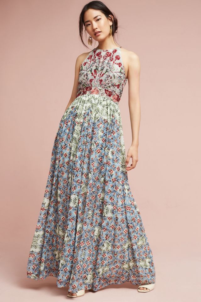 Anthropologie beaded clearance dress