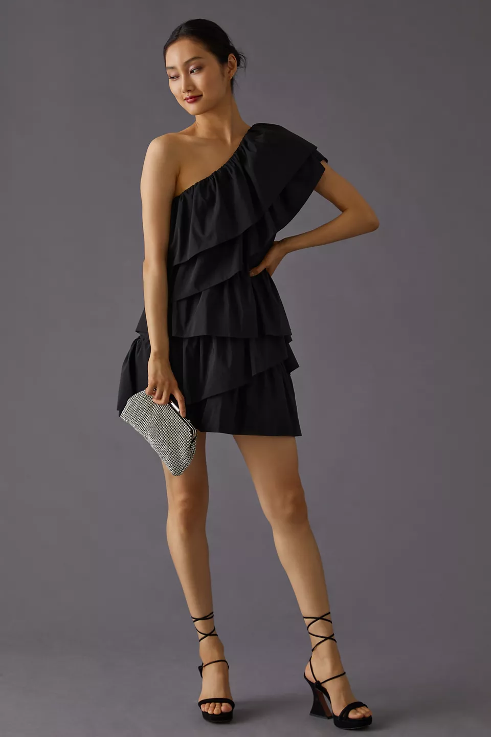 anthropologie.com | Endless Rose Tiered Mini Dress