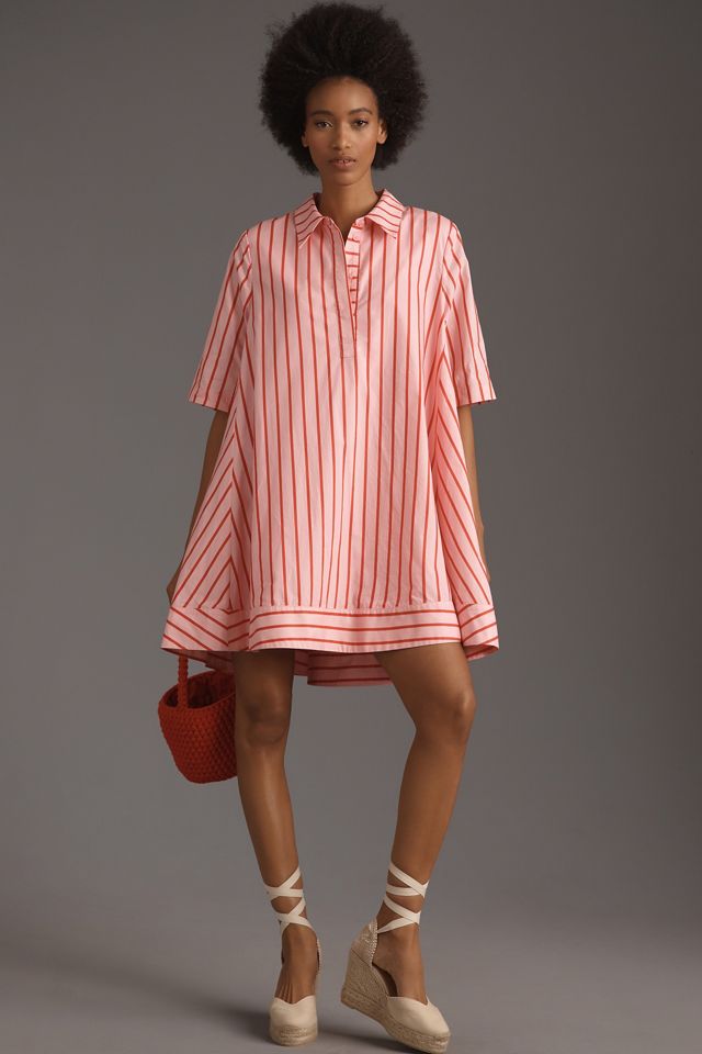 English Factory Collared A-Line Mini Dress #1