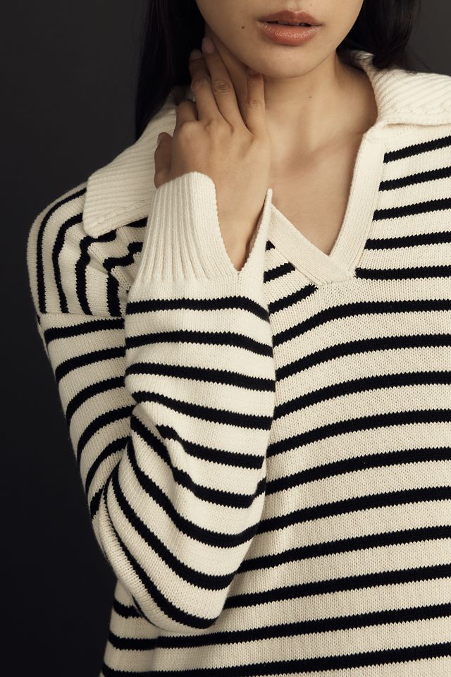 English Factory Twofer Polo Sweater Dress #3