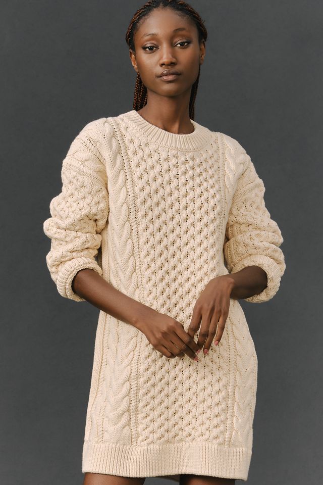 Cameron cable knit mini dress 完売品　アンドマリー ANDMARY】Cameron cable knit mini dress