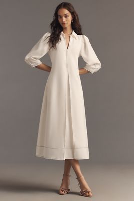 【新品】French Sleeve Polo Long Dress Shipping in early August】French Sleeve Polo Long Dress