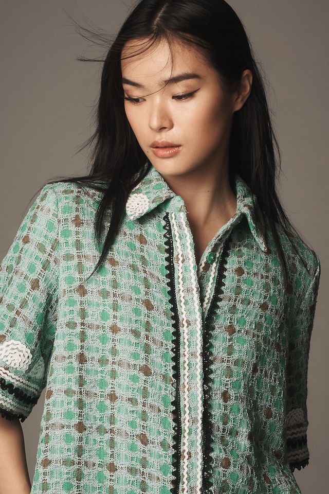 beaded shirt dress Iriri Beaded Shirt Dress main image 1