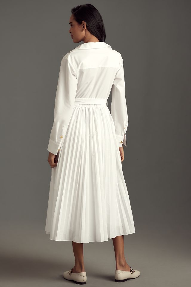 Buy Hyannisport Striped Shirtdress with Diamond Embroidery