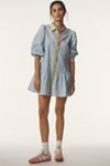 English Factory Long-Sleeve Mini Shirt Dress | Anthropologie