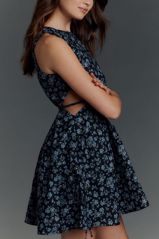 English Factory Sleeveless Cutout Mini Dress #3