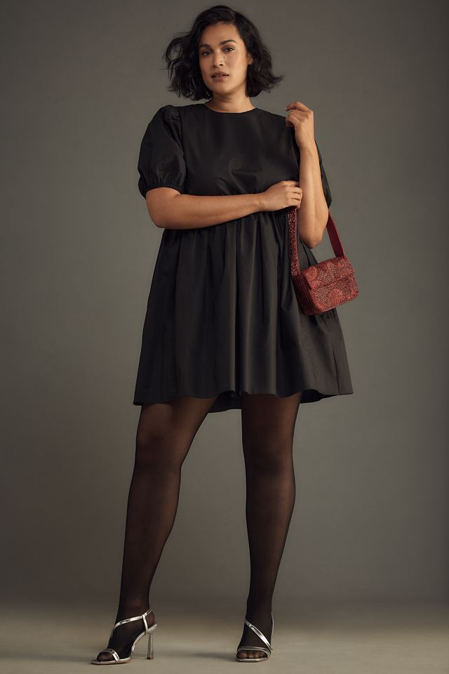 English Factory Plus Puff-Sleeve Mini Dress #2