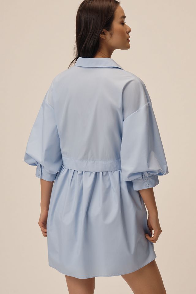 English Factory V-Neck Shirt Dress #1