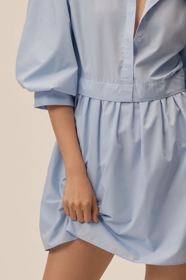 English Factory V-Neck Shirt Dress #3