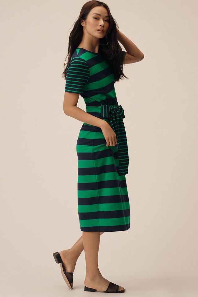 English Factory Tie-Waist Knit Midi Dress #3