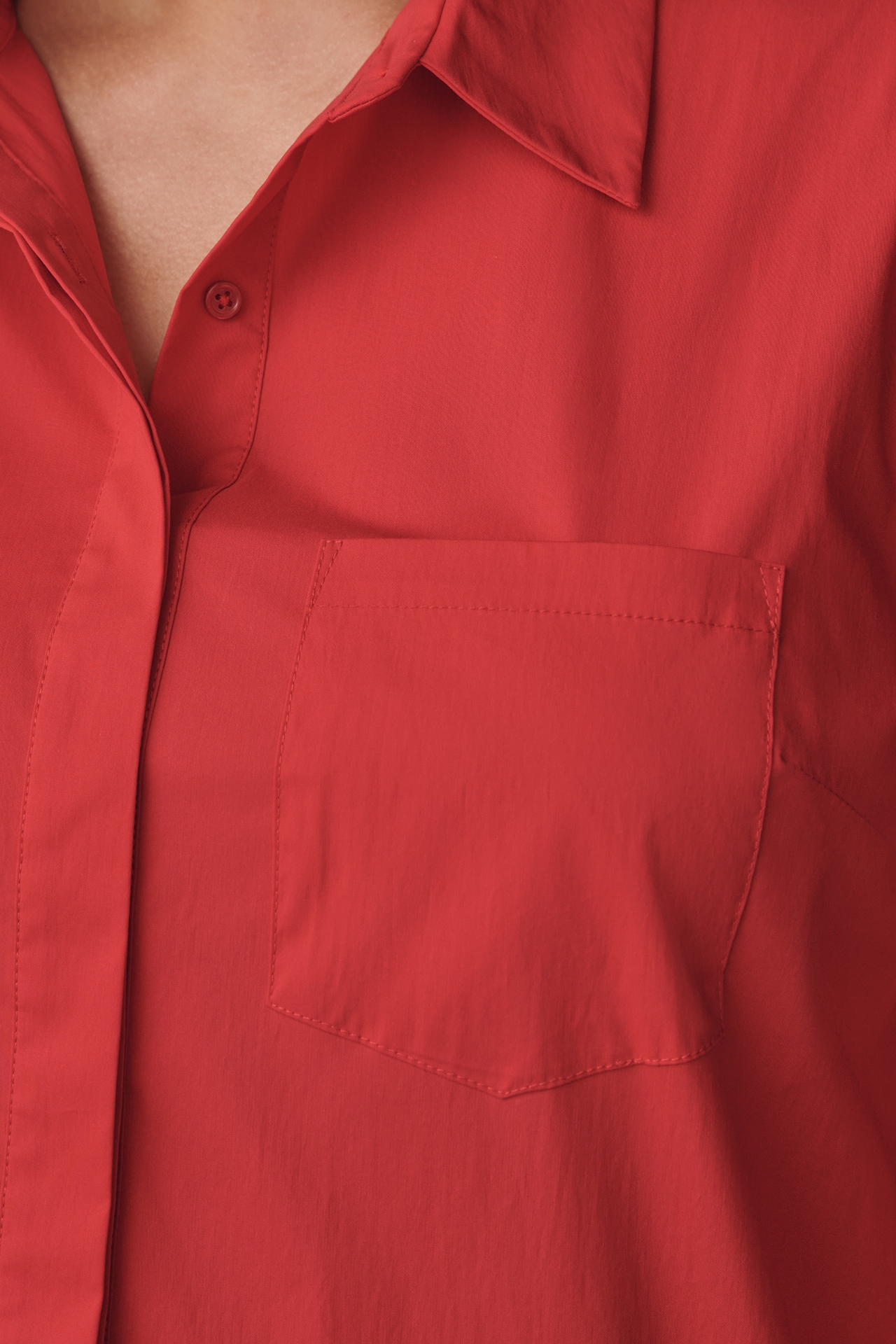 English Factory Long-Sleeve Mini Shirt Dress