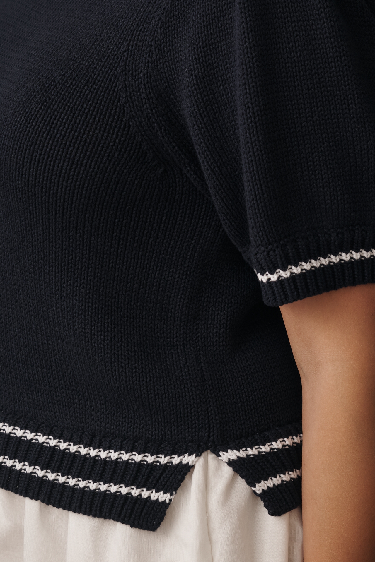 English Factory Puff-Sleeve Mini Dress