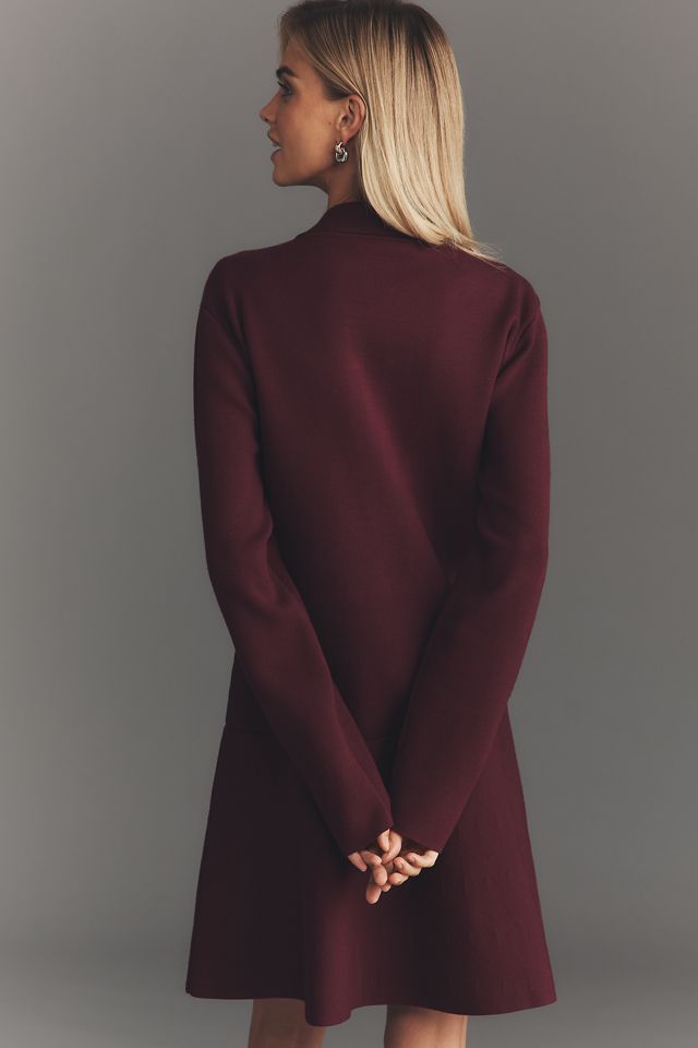 English Factory Long-Sleeve Polo Mini Dress #1