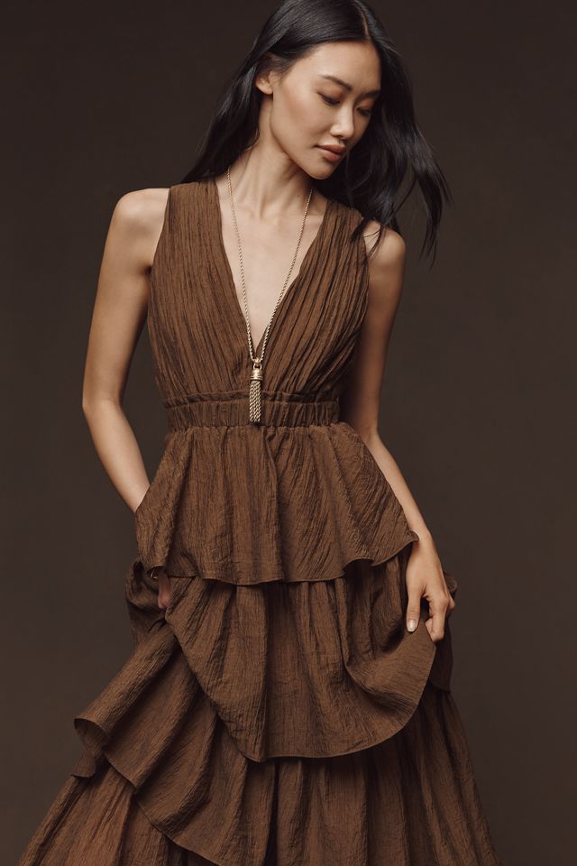 Endless Rose Tiered Sleeveless Maxi Dress #1