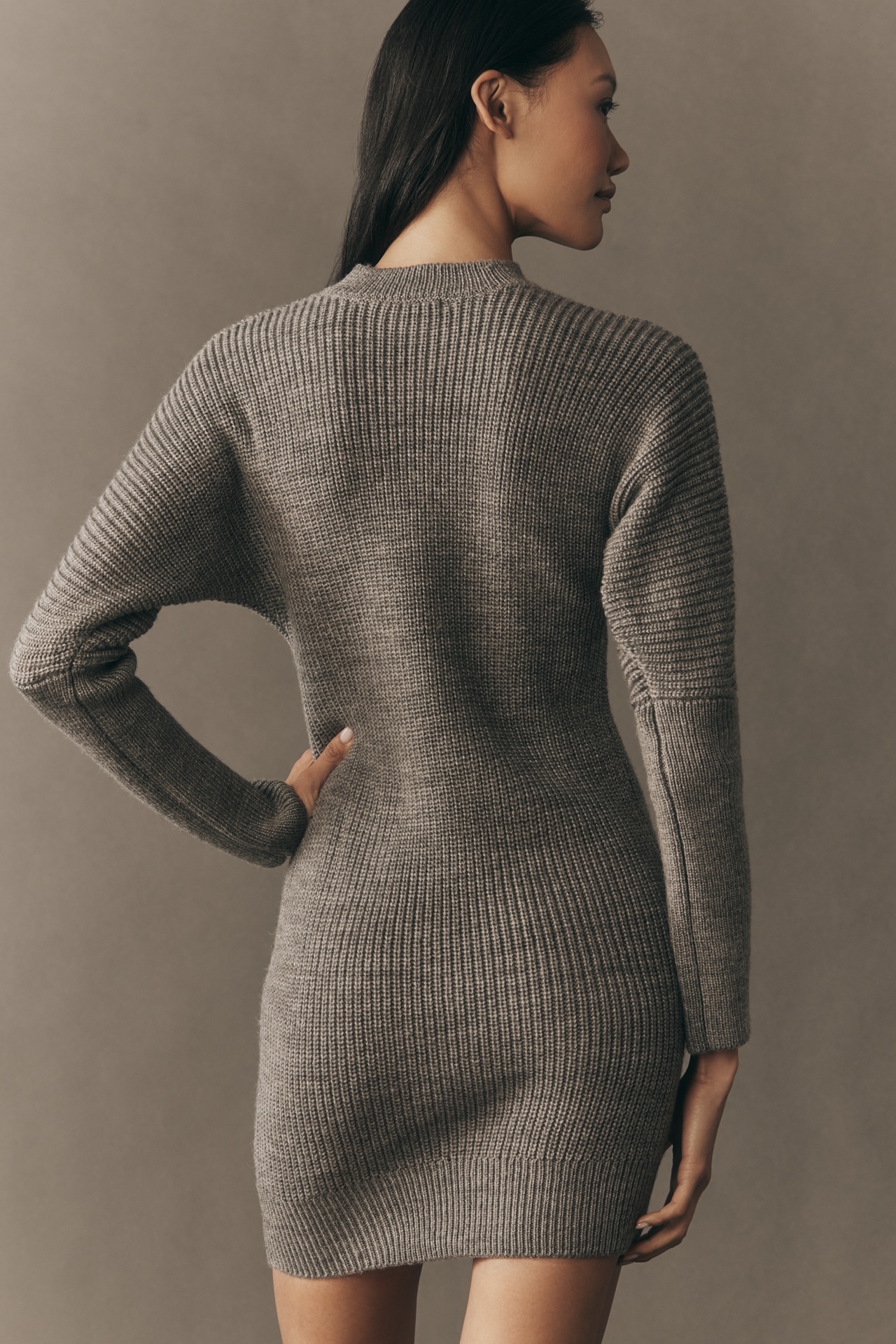 Endless Rose Cutout Mini Sweater Dress