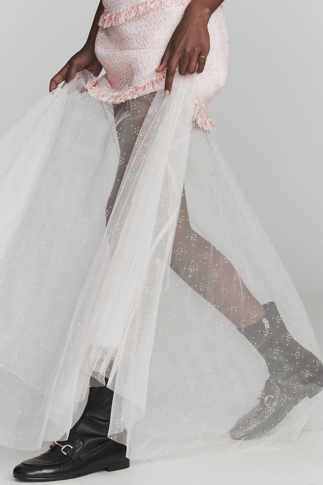 Endless Rose Sweetheart Twofer Sheer Maxi Dress #3