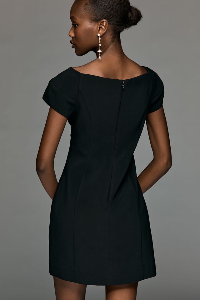 navy blue dress with bow on back Serenity DEVON NAVY LOW-BACK SILK-SATIN MAXI DRESS