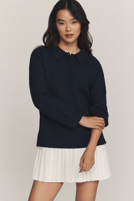 knee length dresses for ladies Whip Stitched Knit Mini Dress – English Factory main image 0