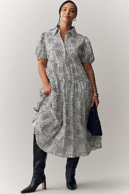 English Factory Petite Midi Shirt Dress
