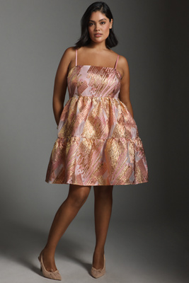 Jacquard Mini Dress