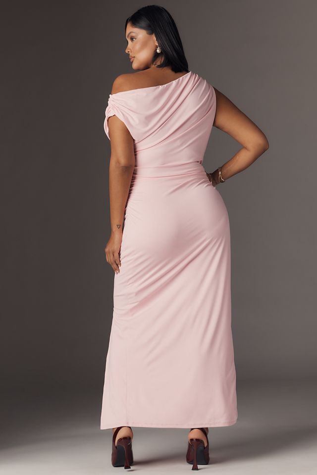 English Factory Off-Shoulder Midi Dress | Anthropologie