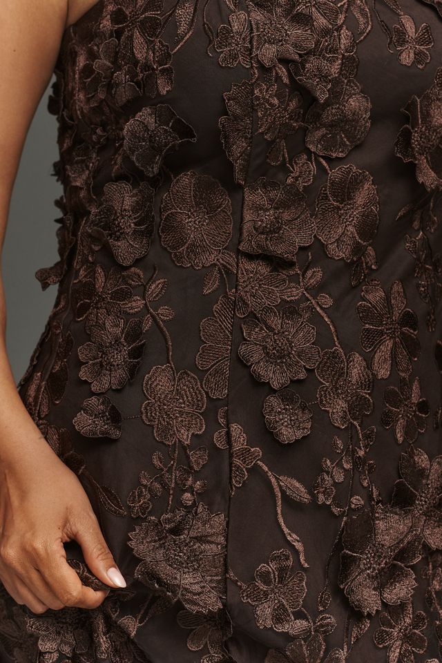 english factory brown dress English Factory