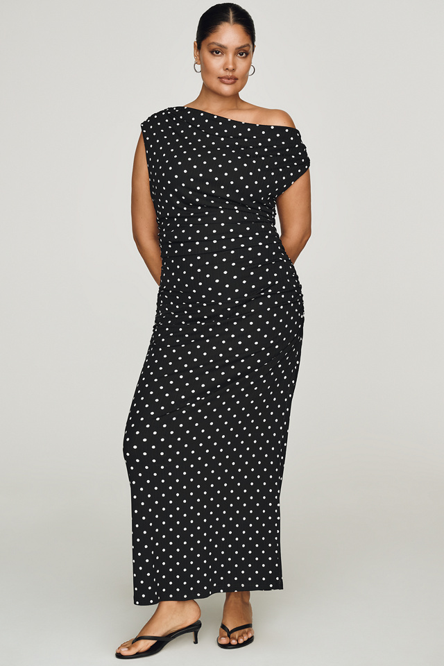 Endless Rose Polka Dot Midi Dress