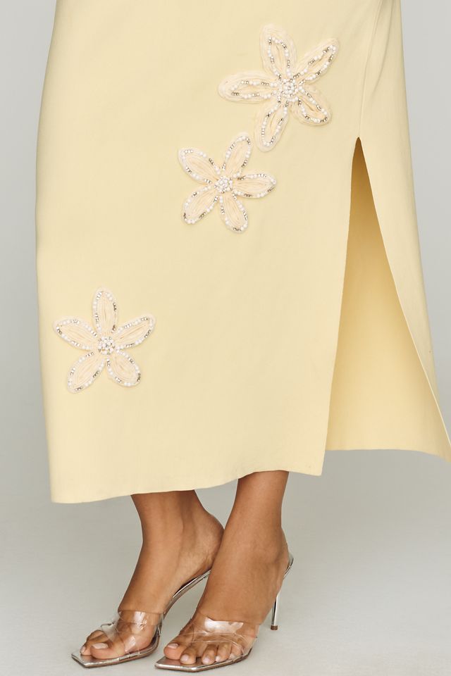 Endless Rose Beaded Halter Midi Dress #3