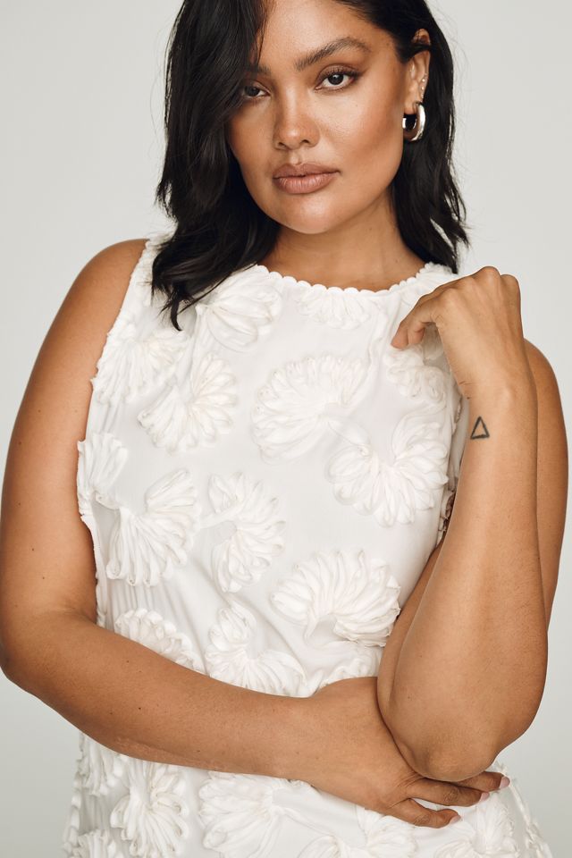 Endless Rose Plus Textured Midi Dress #2