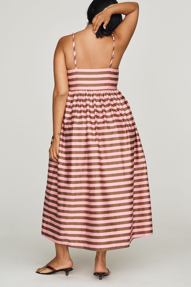 English Factory Cotton Bow Midi Dress #1