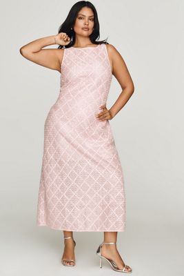 Endless Rose Mesh Midi Dress