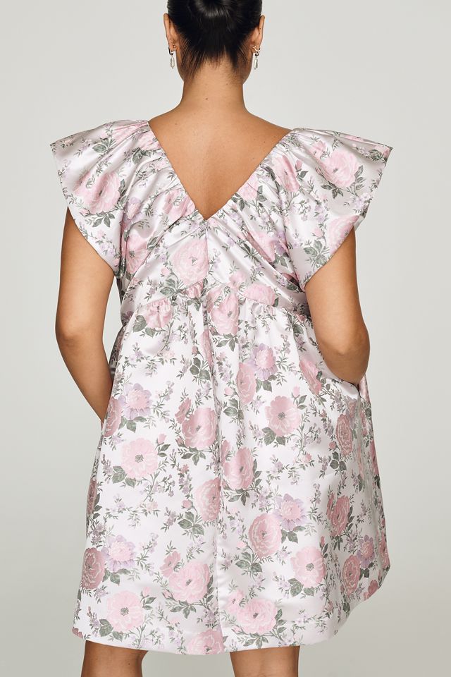 English Factory Flutter-Sleeve Mini Dress #1