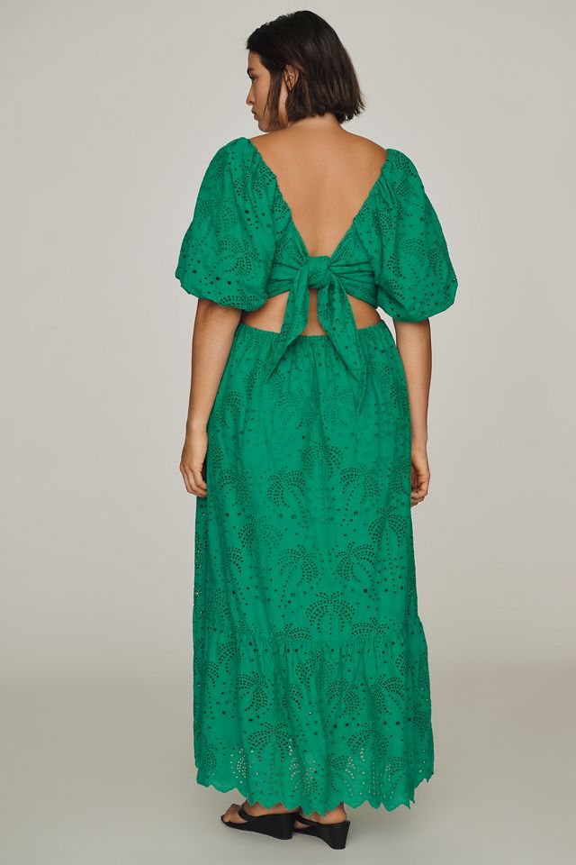 English Factory Puff-Sleeve Maxi Dress #2