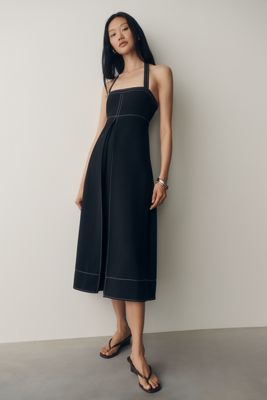English Factory Halter Midi Dress