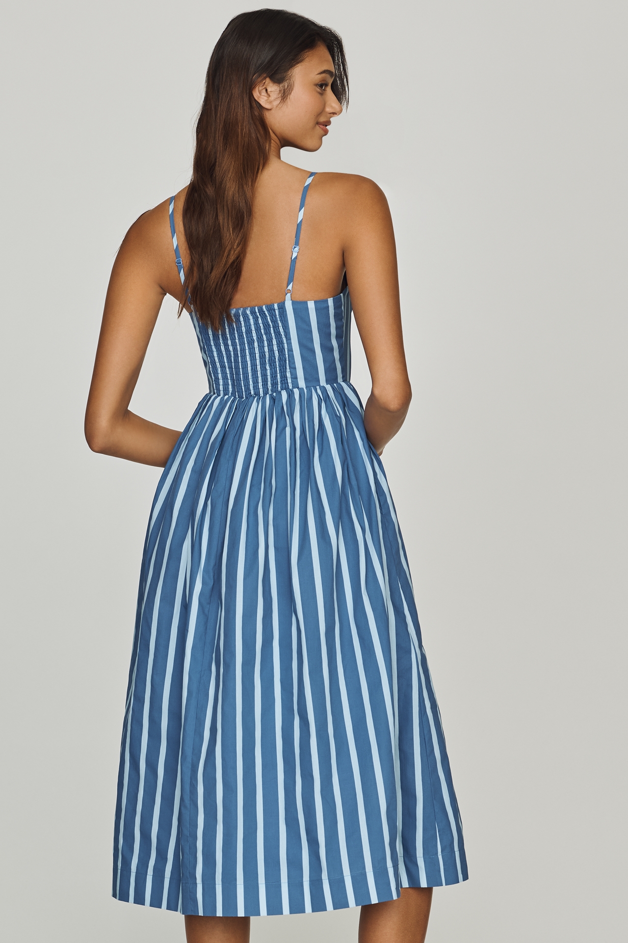 English Factory Marine Midi Dress