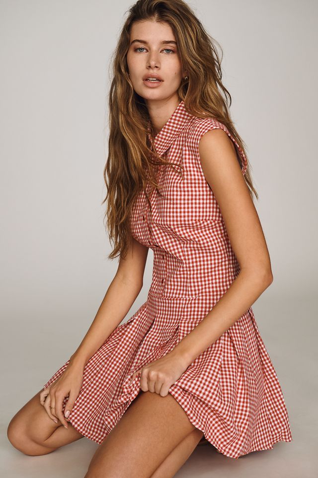 English Factory Pleated Mini Dress #3