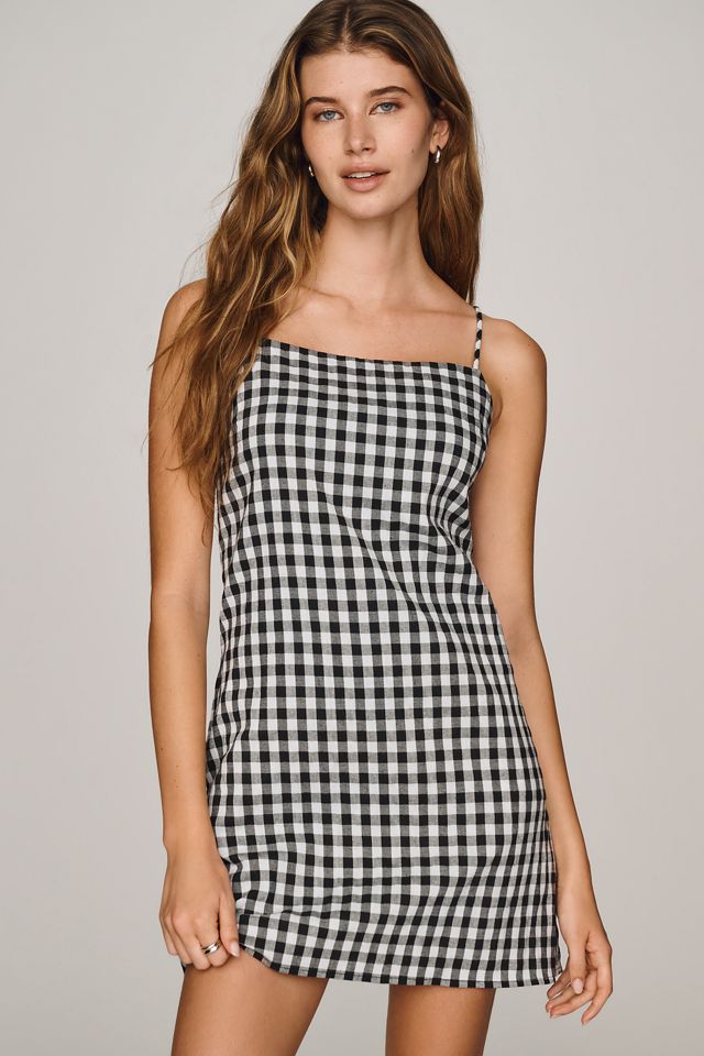 English Factory Checkered Mini Dress #1