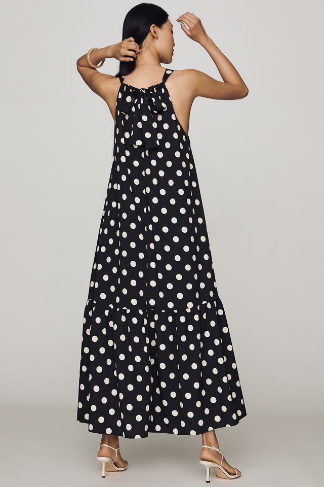 English Factory Polka Dot Halter Dress #2