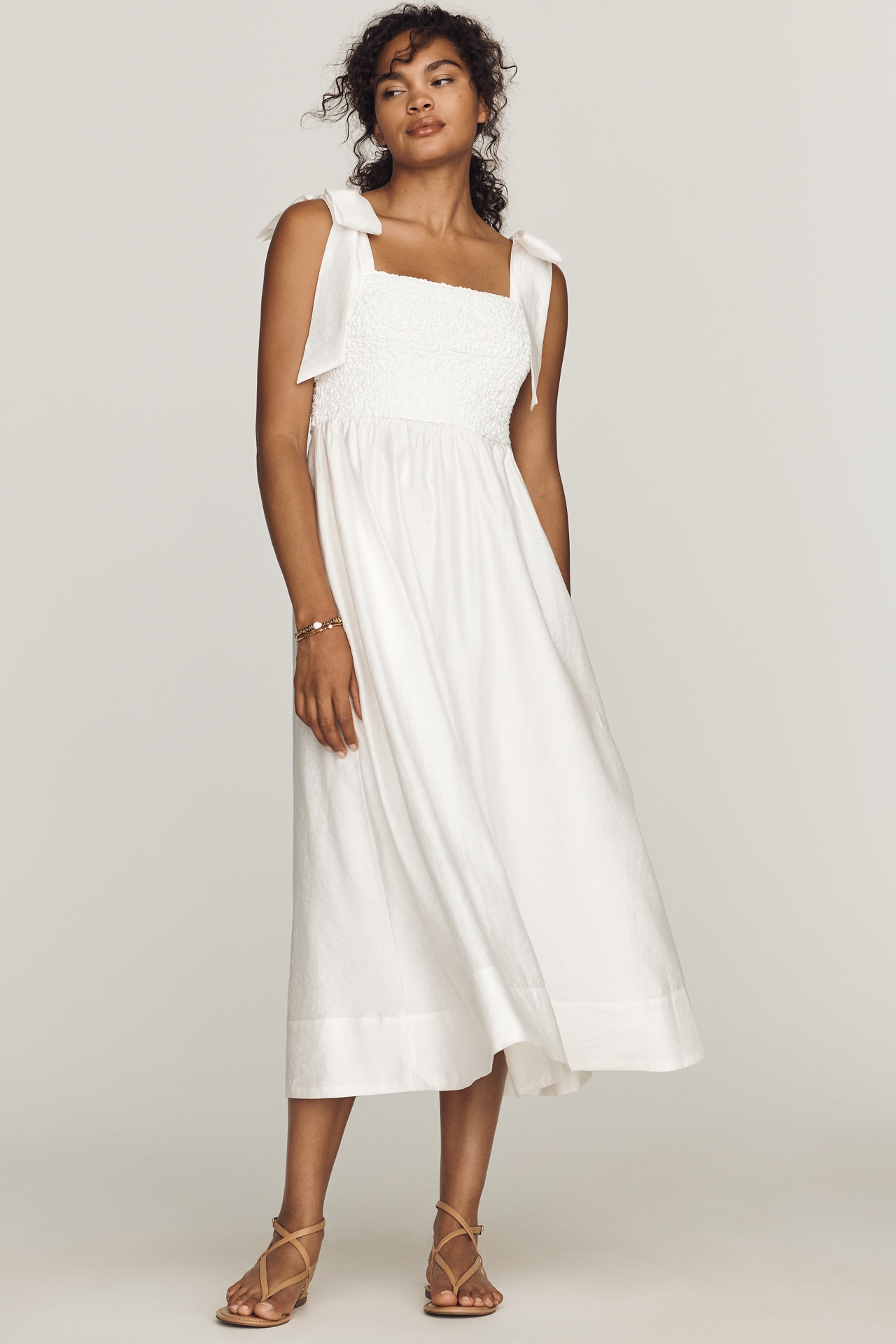 English Factory A-Line Midi Dress